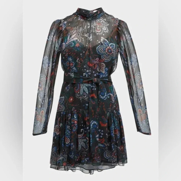 NWT Veronica Beard Bolade Mini Dress Size 8 B923 - Picture 3 of 7